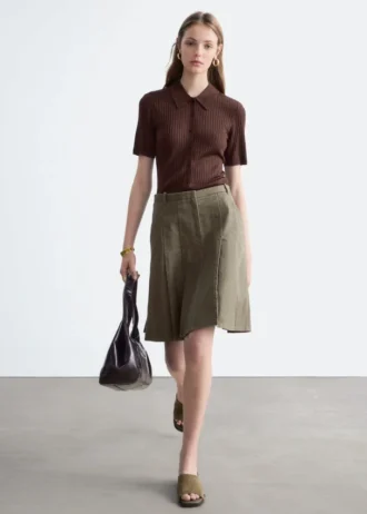 Ribbestrikket topp Ribbestrikket topp
