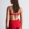 Bikinishorts med høy midje
