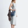 Ruche asymmetrisk midikjole Ruche asymmetrisk midikjole