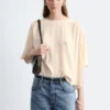 Rynket kreppbluse Rynket kreppbluse