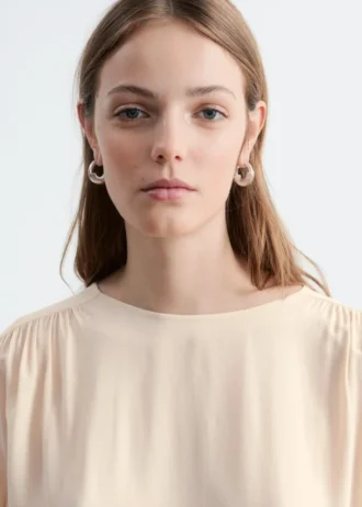 Rynket kreppbluse