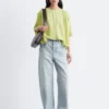 Rynket kreppbluse Rynket kreppbluse
