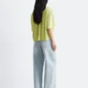 Rynket kreppbluse Rynket kreppbluse