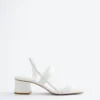 Sandaler med remmer og blokkheler