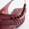Sandaler med slingback i skinn