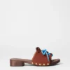 Sandaler med snøring