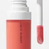 Satin Bow flytende rouge