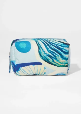 Sicilian Sunrise Canvas Beauty Pouch