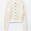 Silke-bomulls-Cardigan