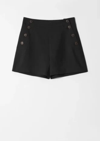 Sjømannshorts med knapper