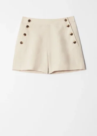 Sjømannshorts med knapper