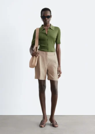 Skreddersydde linneShorts
