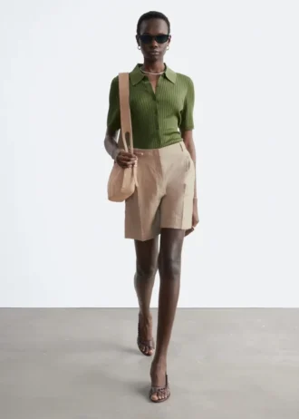 Skreddersydde linneShorts