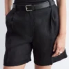 Skreddersydde linneShorts Skreddersydde linneShorts