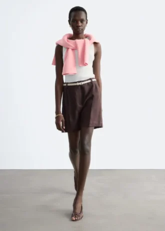 Skreddersydde linneShorts Skreddersydde linneShorts