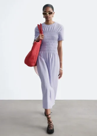 Smocked Midikjole Smocked Midikjole