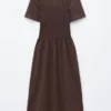 Smocked Midikjole