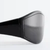 Solbriller med dristig oval ramme Solbriller med dristig oval ramme