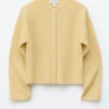 Strikket cardigan i alpakablanding Strikket cardigan i alpakablanding