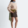 Strikket cardigan i alpakablanding Strikket cardigan i alpakablanding