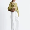 Strikket cardigan i alpakablanding Strikket cardigan i alpakablanding
