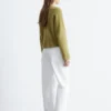Strikket cardigan i alpakablanding Strikket cardigan i alpakablanding