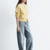 Strikket cardigan i alpakablanding Strikket cardigan i alpakablanding