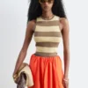 Strikket tank-top
