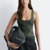 Strikket tank-top