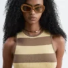 Strikket tank-top