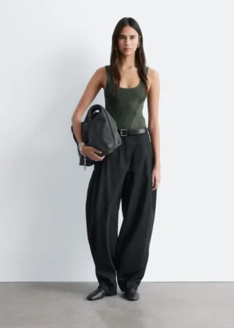 Strikket tank-top Strikket tank-top