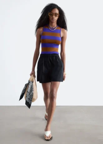Strikket tank-top