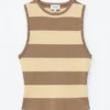 Strikket tank-top