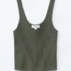 Strikket tank-top