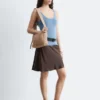 Strikket tank-top med rund hals Strikket tank-top med rund hals