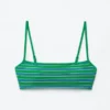 Stripet bikinitopp