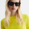 Kantete Cat Eye-solbriller Kantete Cat Eye-solbriller
