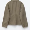 Tapered Cotton Jakke Tapered Cotton Jakke