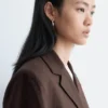 Tapered Linen Blazer