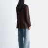 Tapered Linen Blazer