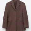 Tapered Linen Blazer