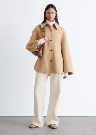 Tapered Wool Jakker
