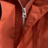 Teknisk nylonparka med hette