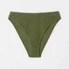 Teksturert bikinitruse med høy midje Teksturert bikinitruse med høy midje