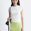Tettsittende jersey-T-skjorte Tettsittende jersey-T-skjorte