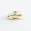 Tofarget skulpturell ring Tofarget skulpturell ring