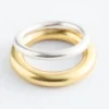 Tofarget skulpturell ring Tofarget skulpturell ring