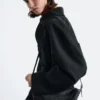 Trenchcoat i ull med belte Trenchcoat i ull med belte