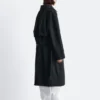 Trenchcoat i ull med belte Trenchcoat i ull med belte