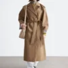 Trenchcoat med belte